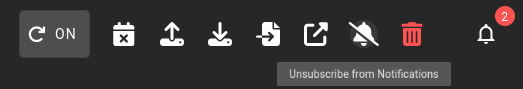 Subscribe and unsubscribe to agent results
